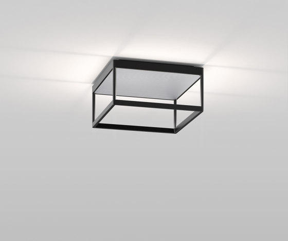 REFLEX² M 150 black | pyramid structure silver | Lampade plafoniere | serien.lighting