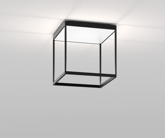 REFLEX² M 300 black | pyramid structure white | Plafonniers | serien.lighting