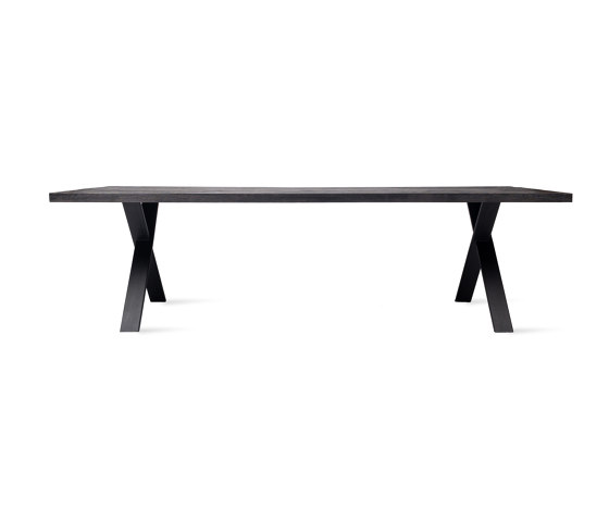 Achille dining table black X base | Mesas comedor | Vincent Sheppard