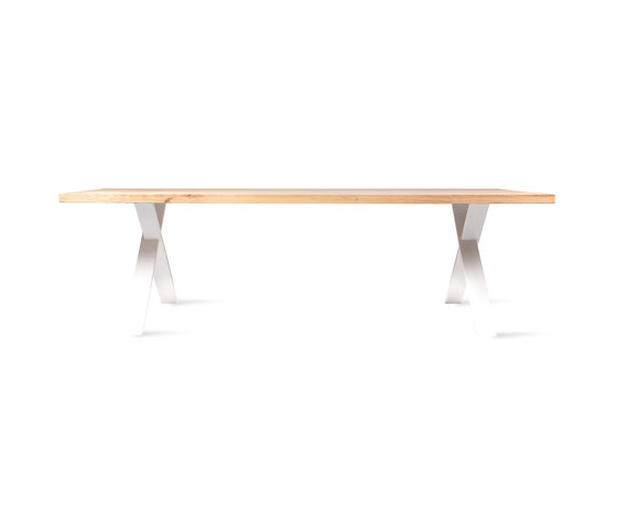 Achille dining table white X base | Mesas comedor | Vincent Sheppard
