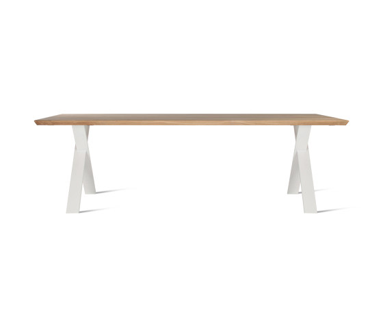 Albert dining table white X base | Mesas comedor | Vincent Sheppard