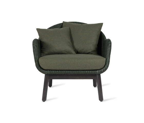 Alex lounge chair dark wood base | Poltrone | Vincent Sheppard