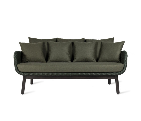 Alex lounge sofa dark wood base | Canapés | Vincent Sheppard