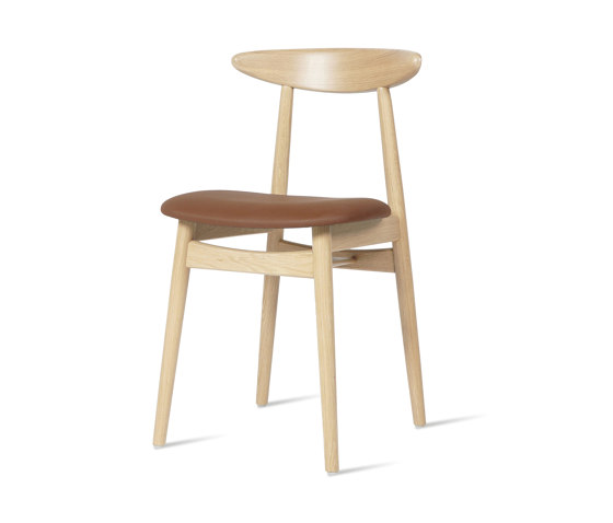 Atelier N/7 Teo oak dining chair upholstered | Chairs | Vincent Sheppard