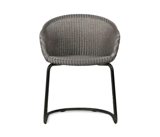 Avril dining chair black cantilever base | Sillas | Vincent Sheppard