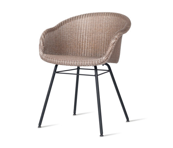 Avril dining chair steel A base | Chaises | Vincent Sheppard