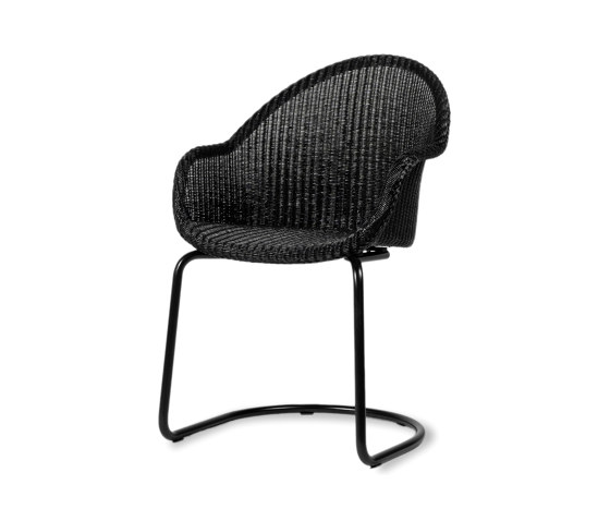 Avril HB dining chair black cantilever base | Sedie | Vincent Sheppard