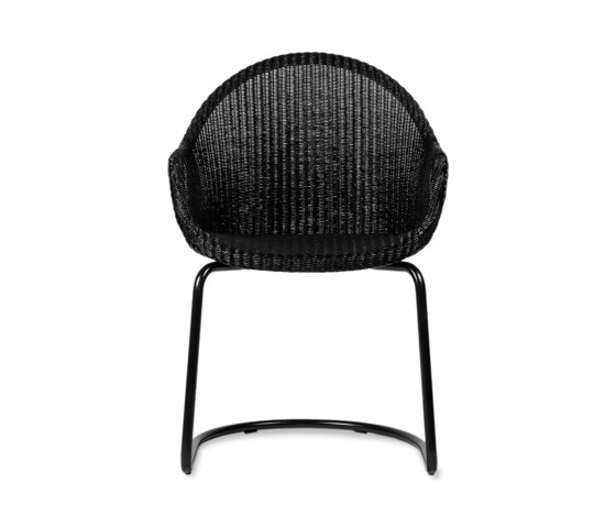 Avril HB dining chair black cantilever base | Sedie | Vincent Sheppard