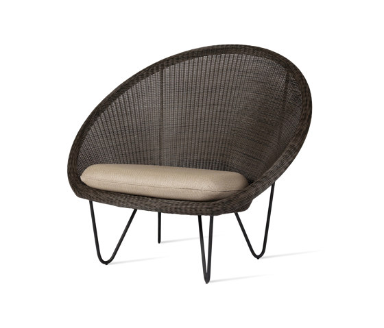 Gipsy cocoon black base | Armchairs | Vincent Sheppard