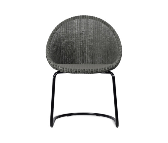 Jack dining chair black cantilever base | Chaises | Vincent Sheppard