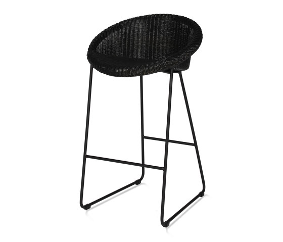Joe counter stool black sled base | Bar stools | Vincent Sheppard