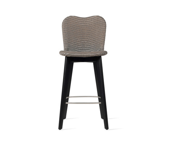 Lily counter stool black wood base | Barhocker | Vincent Sheppard