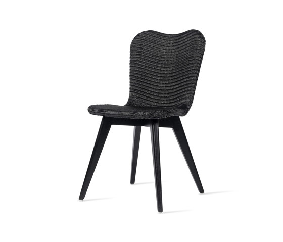 Lily dining chair black wood base | Sillas | Vincent Sheppard