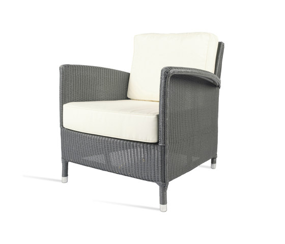 Outdoor Lloyd Loom Dovile lounge chair | Poltrone | Vincent Sheppard
