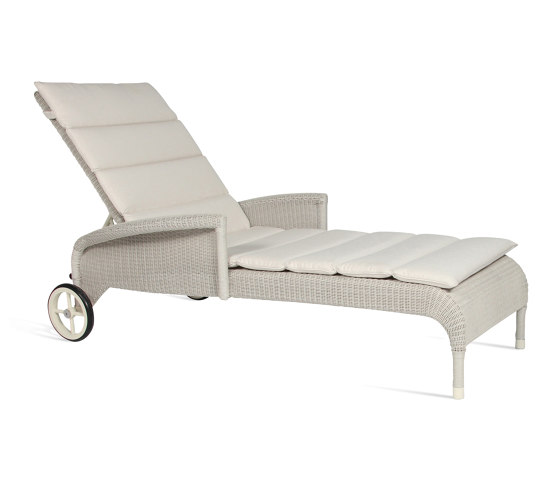 Safi sunlounger with arms | Lettini giardino | Vincent Sheppard