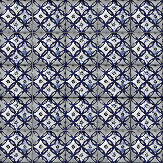 Flora Tiles | Clover Blue Spring | Keramik Fliesen | Devon&Devon