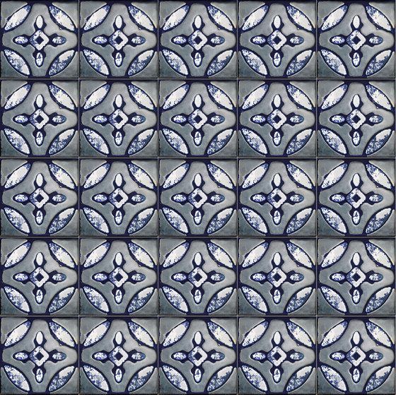 Flora Tiles | Primrose  Blue Spring | Piastrelle ceramica | Devon&Devon
