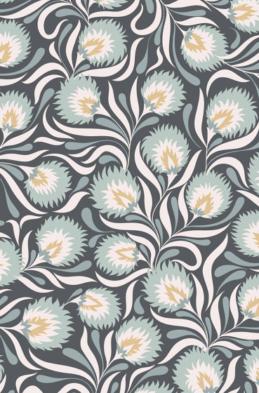 Art Nouveau Flowers | Revestimientos de paredes / papeles pintados | GMM