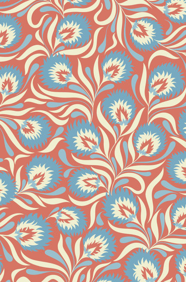 Fleurs Art Nouveau | Revêtements muraux / papiers peint | GMM