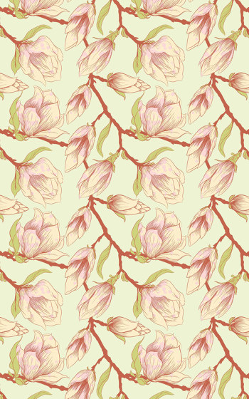 Blooming Magnolia | Carta parati / tappezzeria | GMM