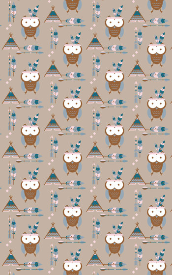 Indian Owls | Wall coverings / wallpapers | GMM