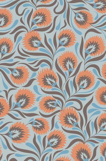 Art Nouveau Flowers | Carta parati / tappezzeria | GMM