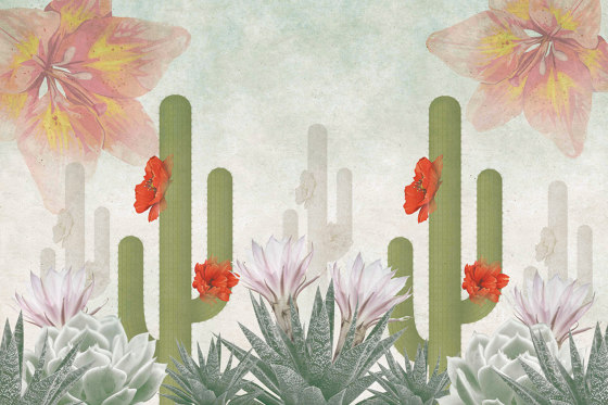 Desert In Bloom 01 | Wandbilder / Kunst | INSTABILELAB