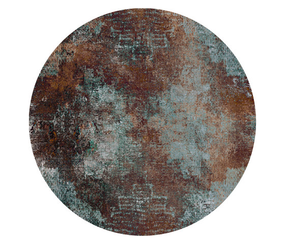 Quiet | Erosion Rust Round | Tapis / Tapis de designers | moooi carpets