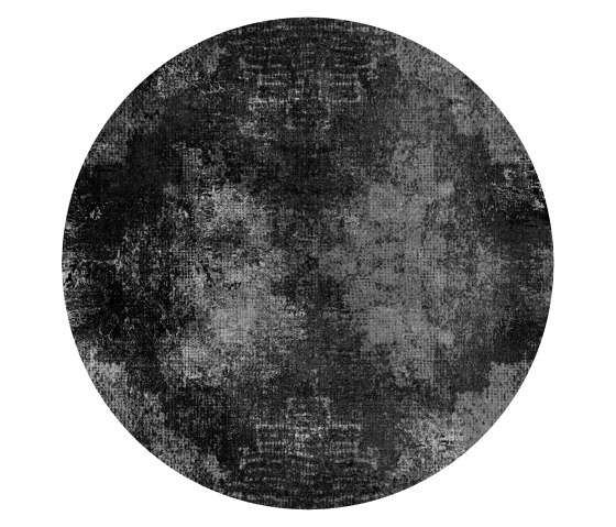 Quiet | Erosion Moon Round | Formatteppiche | moooi carpets