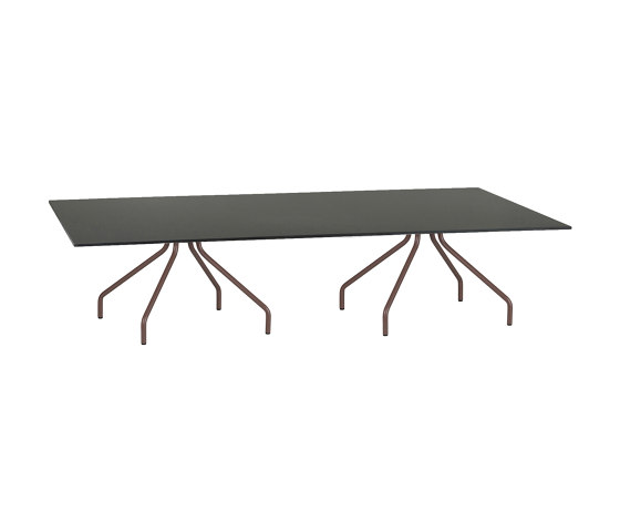 Weave | Double leg table | Compact top | Tables de repas | Point