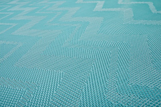 Missoni ZigZag Turquoise | Wall-to-wall carpets | Bolon