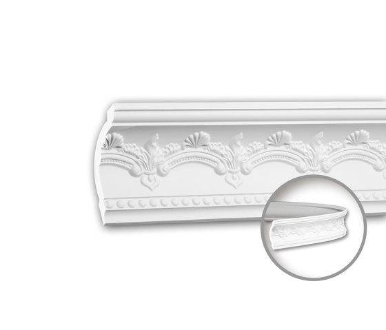 Interior mouldings - Cornice moulding Profhome 150183F | Coving | e-Delux