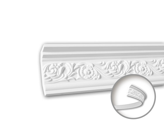 Interior mouldings - Cornice moulding Profhome 150274F | Coving | e-Delux