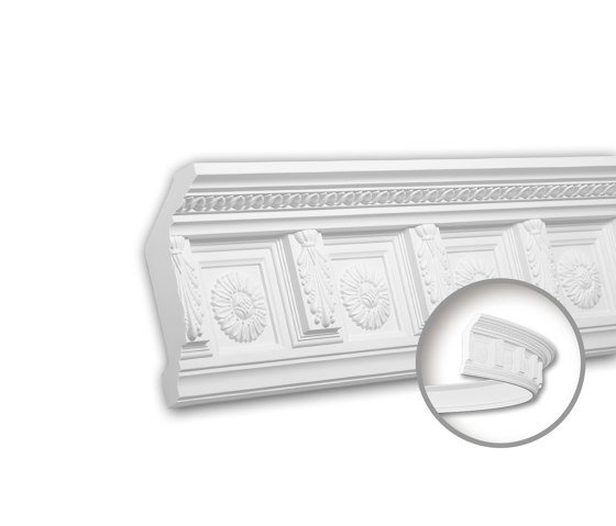 Interior mouldings - Cornice moulding Profhome 150281F | Coving | e-Delux