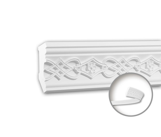 Interior mouldings - Cornice moulding Profhome 150282F | Coving | e-Delux