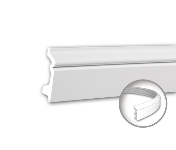Interior mouldings - Skirting Profhome 153107F | Baseboards | e-Delux