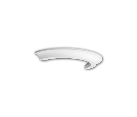 Interior mouldings - Half column ring Profhome 115200 | Coving | e-Delux