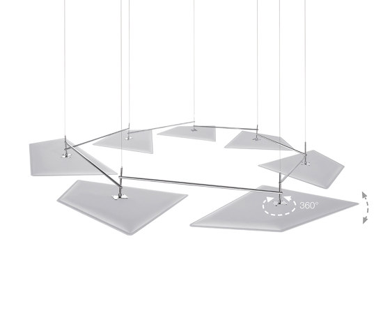 Flap Chain | Sound absorbing objects | Caimi Brevetti