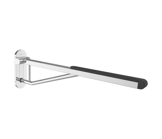 ViCare Folding Handle With Unlock Mechanism And Soft Surface | Pasamanos / Soportes | Villeroy & Boch