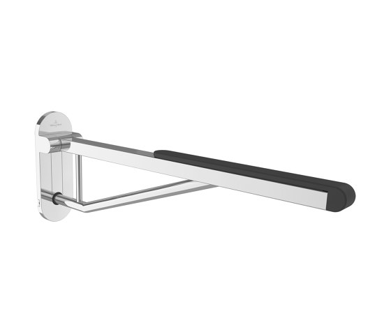 ViCare Folding Handle With Unlock Mechanism And Soft Surface | Pasamanos / Soportes | Villeroy & Boch