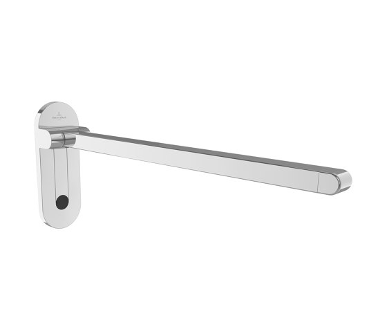 ViCare Folding Handle With Unhook Mechanism And Soft Surface | Grab rails | Villeroy & Boch