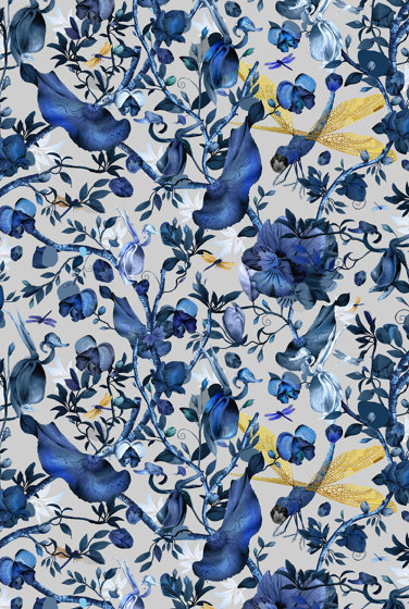 Biophillia | Blue Grey Rectangle | Tapis / Tapis de designers | moooi carpets