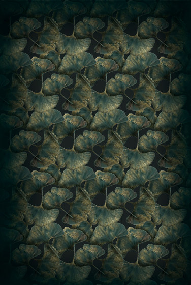 Ginko | Leaf Green Rectangle | Alfombras / Alfombras de diseño | moooi carpets