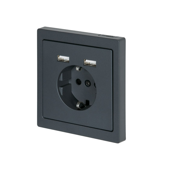 SCHUKO CON CARGADOR USB | USB power sockets | Schneider Electric