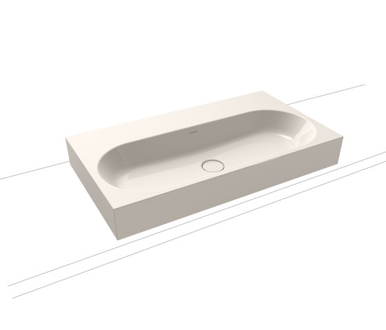 Centro countertop washbasin 120 mm pergamon | Lavabos | Kaldewei