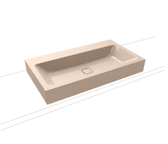 Cono countertop washbasin 120 mm bahamabeige | Wash basins | Kaldewei
