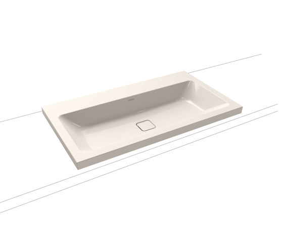 Cono inset countertop washbasin 40 mm pergamon | Wash basins | Kaldewei