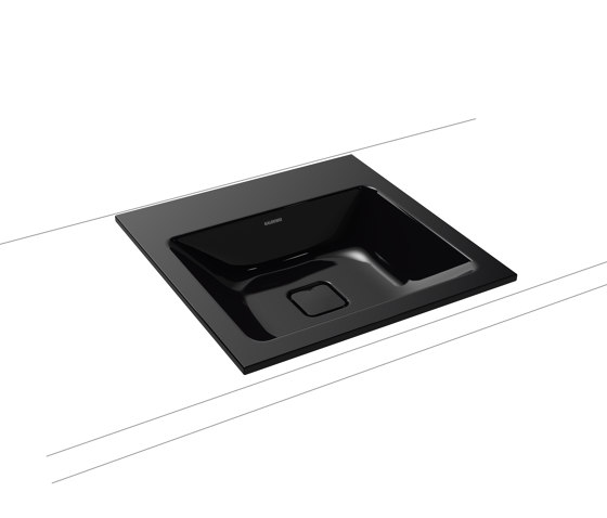 Cono built-in washbasin black | Wash basins | Kaldewei