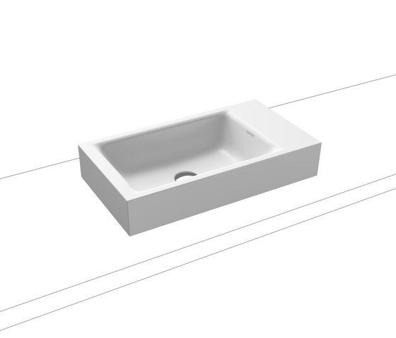 Puro countertop handbasin alpine white matt | Lavabos | Kaldewei