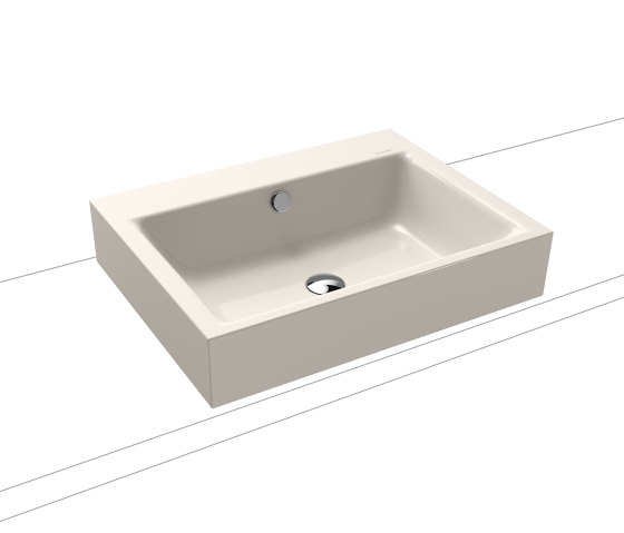 Puro countertop washbasin 120 mm pergamon | Lavabos | Kaldewei